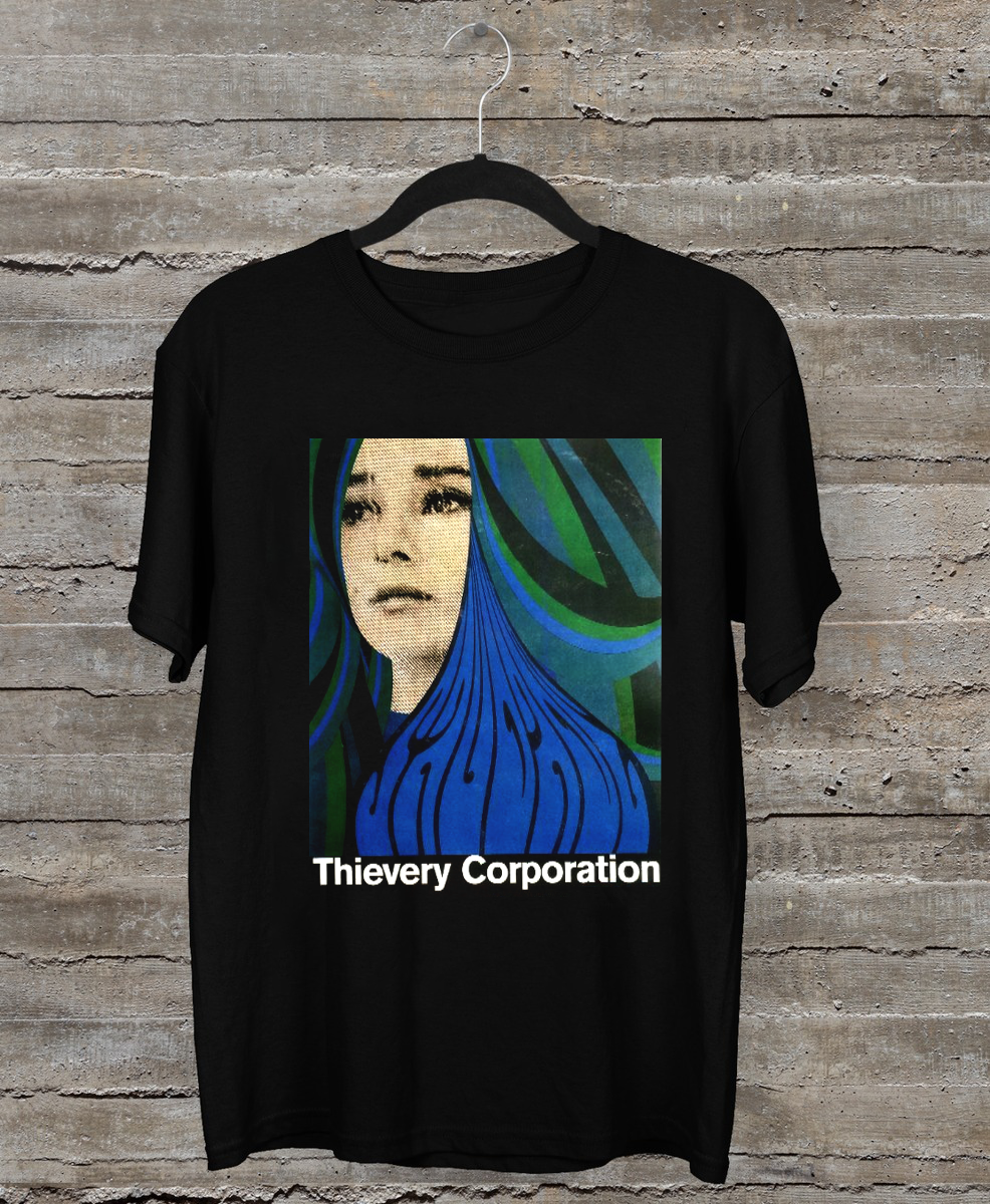 Inspired Thievery Corporation Band Music Black S to 5XL Classic