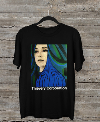 Inspired Thievery Corporation Band Music Black S to 5XL Classic