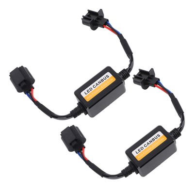   2 STÜCKE Auto LED Scheinwerfer Canbus Decoder Anti Flimmern Warnung Fehler