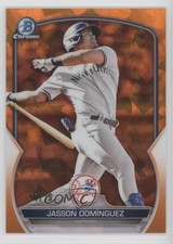2023 Bowman Chrome Sapphire Prospects Orange 51/75 Jasson Dominguez #BCP-225 uk2