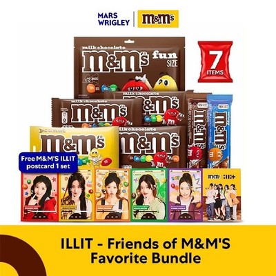 ILLIT x M&M K-Pop Collab Chocolate Bundle | Limited Edition