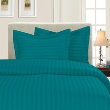Stripe Duvet Cover 3 Piece Set King/Cal King Turqouise