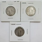 Lot of 3 Standing Liberty Quarters/Silver/US Coins