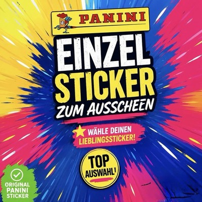 Panini - FIFA World Cup 2026 - WM 26 - Einzelsticker zum Aussuchen 