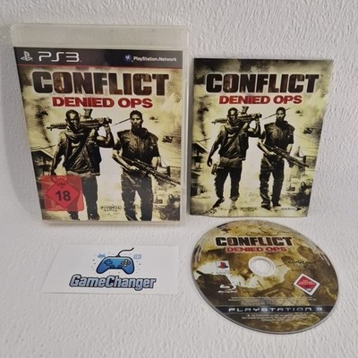Conflict Denied Ops - Playstation 3 PS3 - PAL Deutsch - OVP - Anleitung