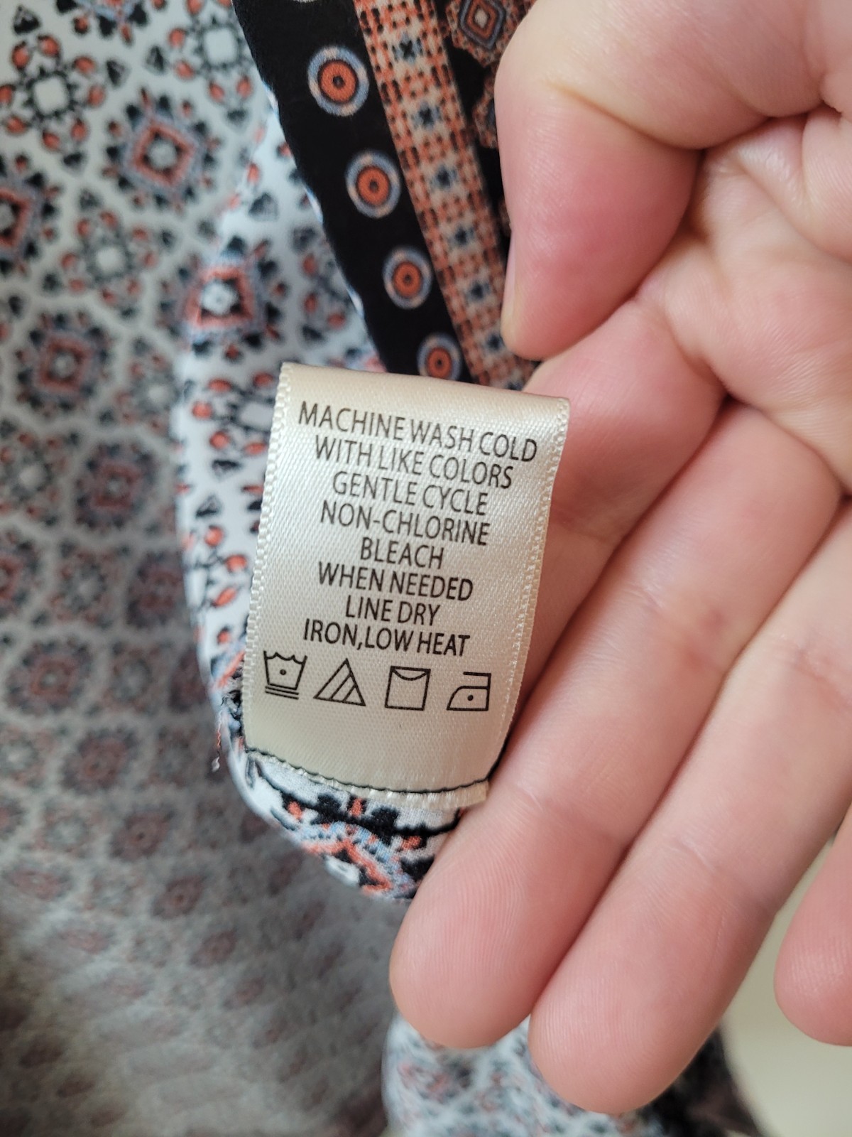 Pre-Owned MAX STUDIO 1X Patterned Open Front 3/4 … - image 8