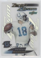1999 Score Supplemental Zenith Z-Team /100 Peyton Manning #ZZT-17 HOF 12kd