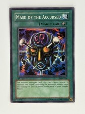 Mask of the Accursed LON-019 Labyrinth of Nightmare Super Rare 1st Edition VLP