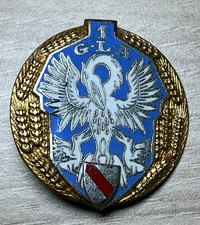 Insigne militaire France pucelle 1 GLA