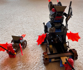 Vintage Lego Ninja Set 3051 - Blaze Attack; 100% complete w box and instructions