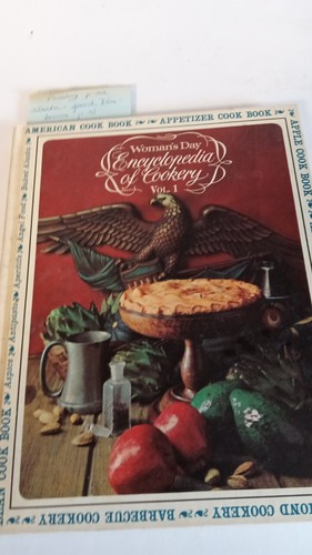 Woman's Day Encyclopedia of Cookery, Volume 1 THROUGH/11th/11 as a tear on cover - Picture 3 of 4