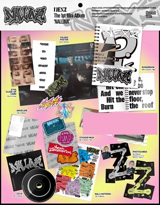 K-POP NEXZ 1st Mini Album NALLINA Random Ver CD+P.Book+P.Card+
