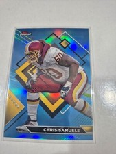 2023 Topps Composite Topps Finest Sky Blue Refractor 93/150 Chris Samuels #249