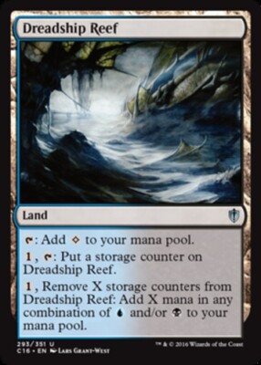 Dreadship Reef Light Play, English Magic the Gathering MTG Commander 2016