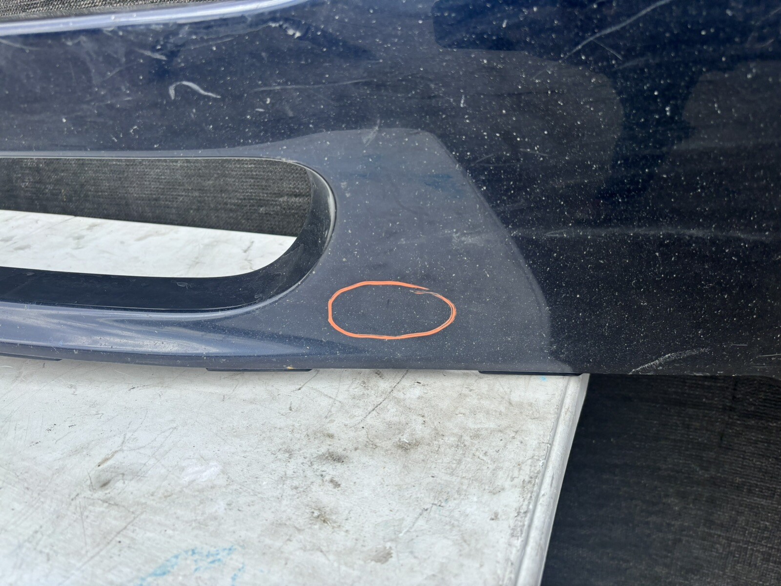 ASTON MARTIN V8 VANTAGE FRONT BUMPER COVER OEM 2007 - 2010