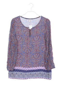 ESPRIT Tunic Blouse Flowers D 36 multicolor