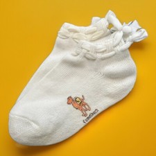 VTG Socks Camelback Acrylic Low Cut Booties USA Sanitized Edwards 70's 80s Golf