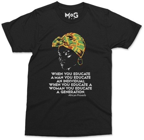 Camiseta Mujer Africana Cita Negra Reina Afrocéntrica Orgullo Regalos Mes de la Historia - Imagen 4 de 8