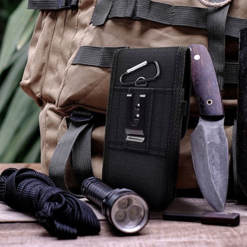 Handyhülle OXFORD Gürtel Molle Schutz Tasche Gürtel Für Samsung Galaxy S25 Edge - Bild 7 von 12