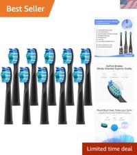 Gentle Cleaning W-Shaped Electric Toothbrush Heads - Compatible with Fairywill