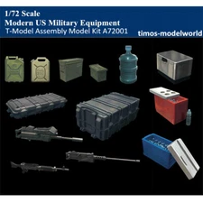 T-Model A72001 1/72 Modern US Equipment Plastic Assembly Model Kits