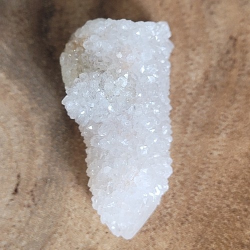 Sparkly Fairy Quartz Crystal 9g Clear Druzy Point South Africa Spirit Cactus - Picture 10 of 15