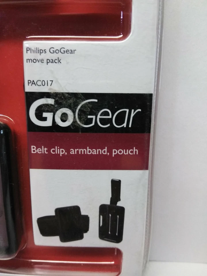 NEW Philips Go Gear Move Pack PAC017 Belt Clip Armband and Pouch - Image 4 of 4
