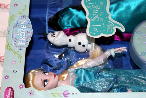 2015 Nuevo Disney Frozen Elsa Deluxe Muñeca Cantante Juego Olaf Light-up Copo de Nieve+ - Imagen 5 de 13