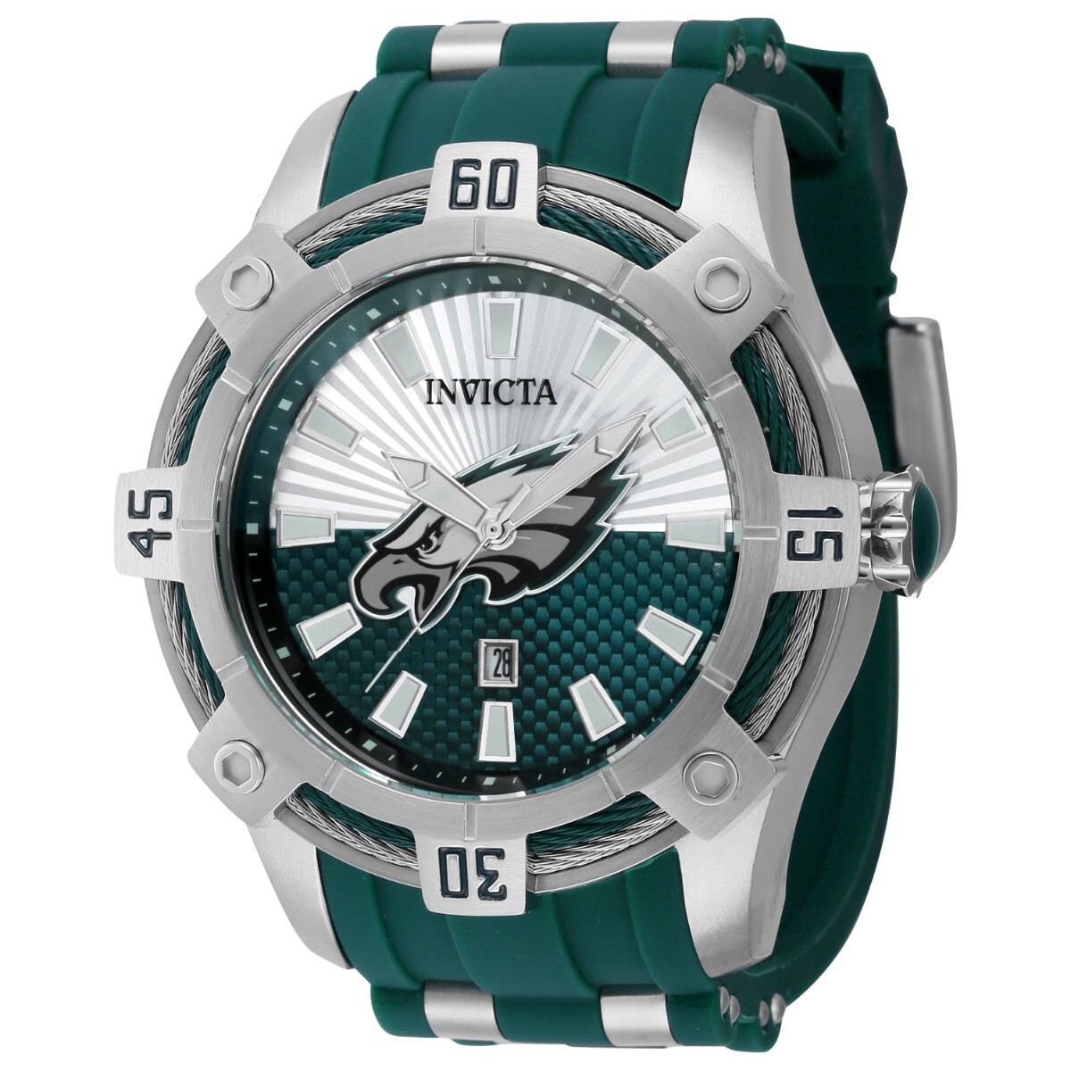Invicta NFL Philadelphia Eagles Men's Watch - 52mm, Steel Invicta NFL Philadelphia Eagles Men's Watch - 52mm, Steel