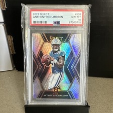 2022 Panini Select Anthony Richardson XRC Prizm #503 RC Rookie Colts SP PSA 10!!
