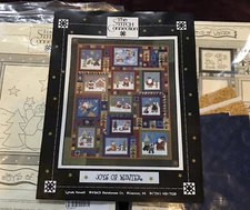 Joy Of Winter 12 Block of the Month Patterns Stitch Connection Lynda Howell