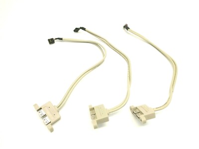 Cabletech USB(28AWGX1P+24AWGX2C) Dual USB 2.0 Hub To Motherboard 9-Pin LOT OF 3