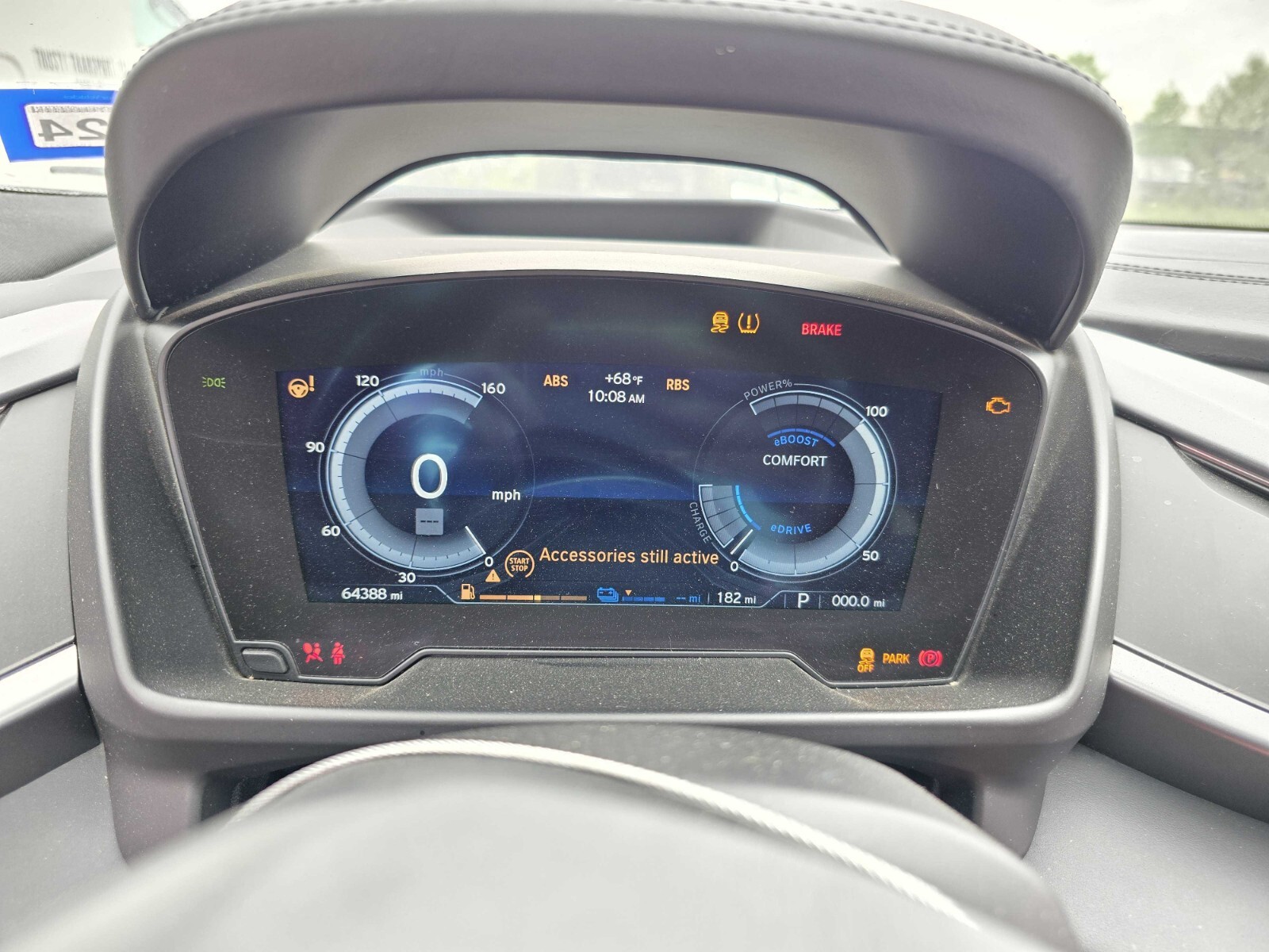 Digital Speedometer Instrument Gauge Cluster Screen OEM 62106838494 Bmw I8 2017