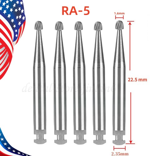 Dental Surgical Burs Long Shank 557L 556 558 Carbide 25mm For High/Low Speed RA - Picture 252 of 298