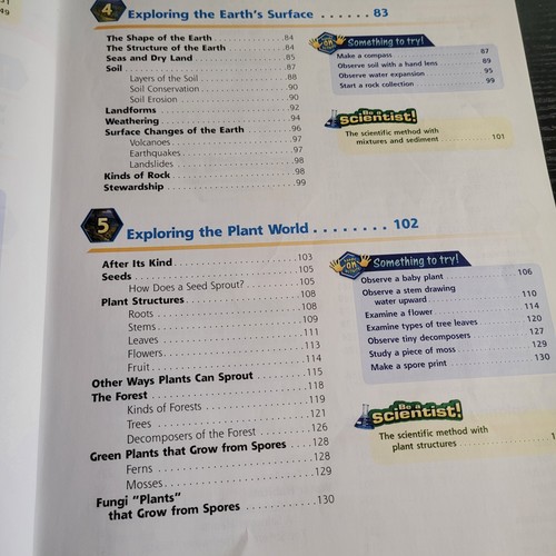 Abeka Academy Textbook Science 3rd Grade 3 Exploring God's World - Picture 8 of 19