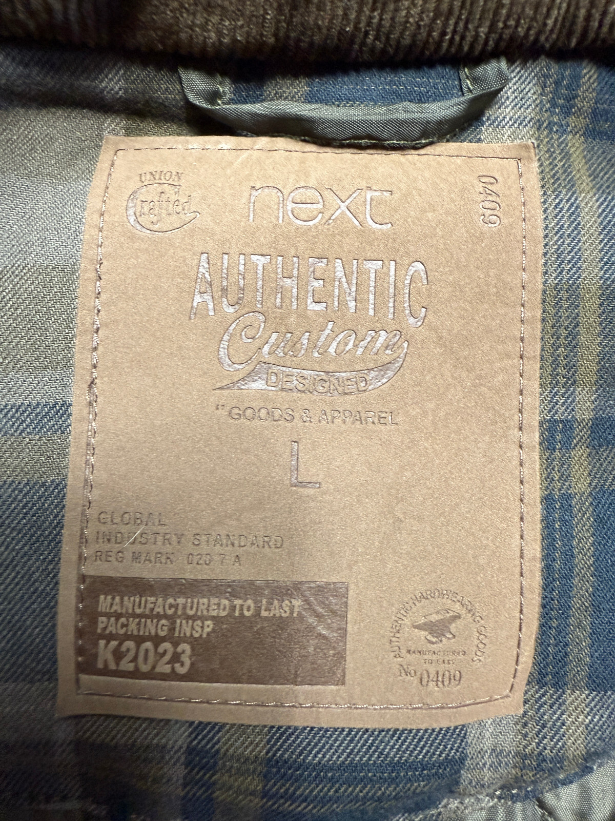 NEXT Authentic Custom Designed Wool Blend Vest Wa… - image 4