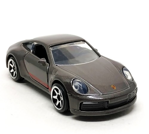 Majorette Porsche 911 Carrera S - Dark Gray - 1:60 (3") no Package - Picture 2 of 6