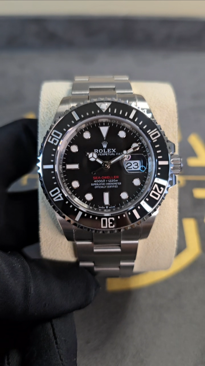 MINT ROLEX SEA-DWELLER 126600 STAINLESS 43MM 50TH ANNIVERSARY