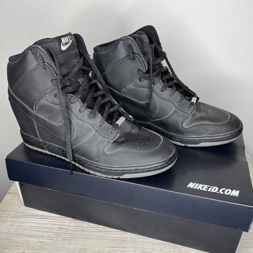 custom wedge sneakers