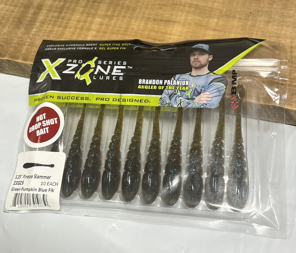 fish zone lures X - Minnow Style Bait Rally Shad 4.5" (6 Pack) floating plastic X Zone Lures Pro Series
