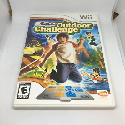 Active Life: Outdoor Challenge (Nintendo Wii, 2008) No Manual NTSC-U/C