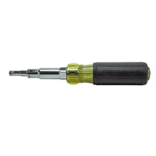 Klein Tools 32800 6-in-1 6-in-1 Multi-Bit Nut Driver, Heavy Duty