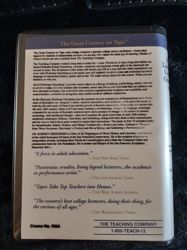 How To Listen To Music & Understand Great Music - Entire Course Set On Cassettes - Picture 12 of 19