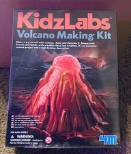 Volcano Making Kit- KidzLabs 4M New Factory Sealed