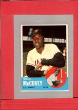 1963 Topps #490 Willie McCovey VG+ Very Good Plus Giants ID:63349