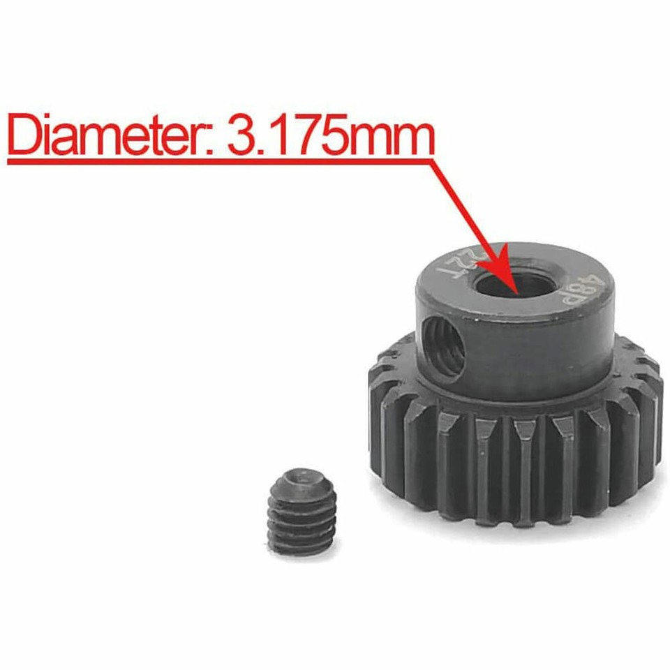 Sourcing Map Set Di Ingranaggi Motore Pignone Indurito 48P - Foto 9