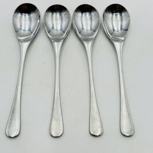 Oxford Hall HERON Stainless Set Of 4 Sugar Spoon Vintage