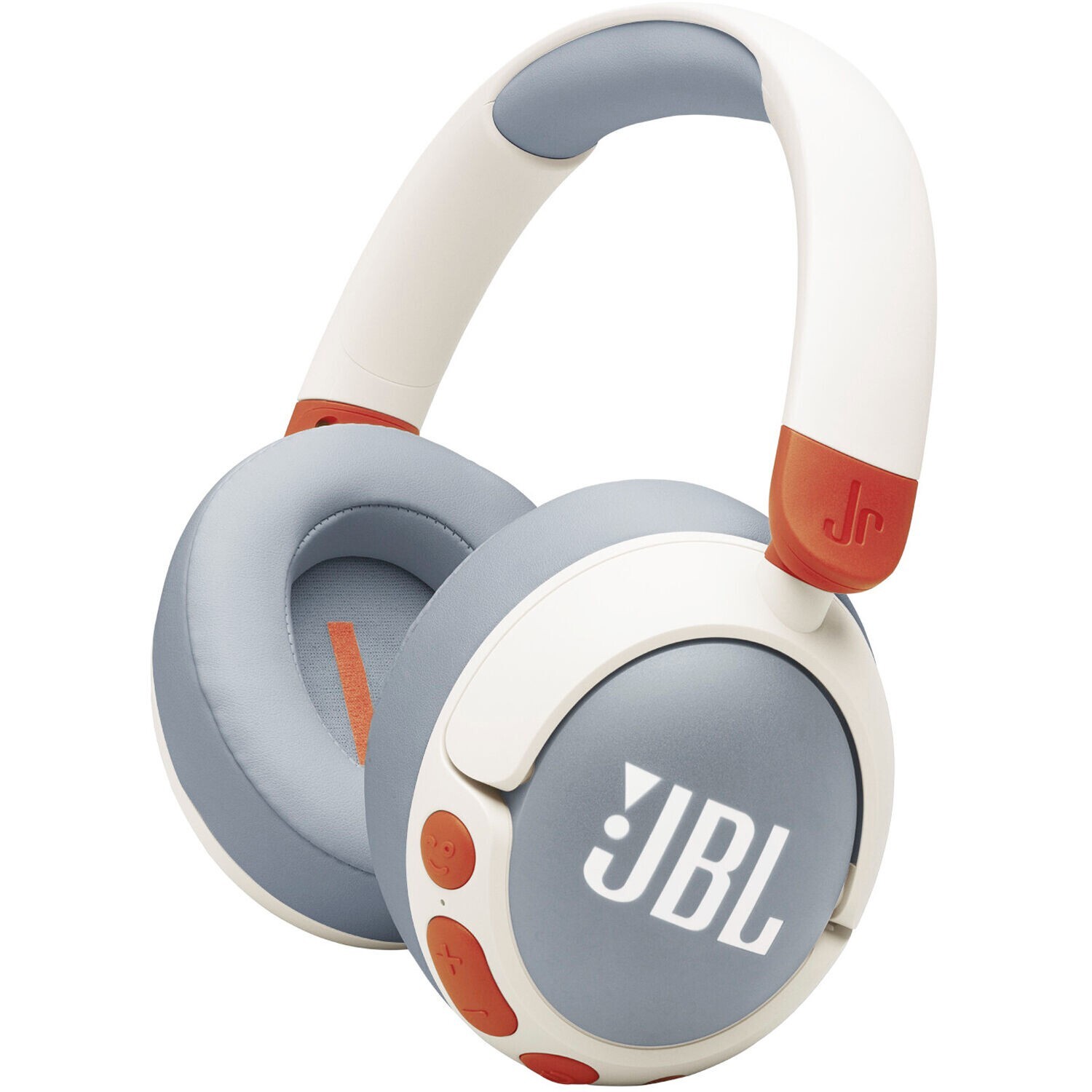 Детские накладные Bluetooth-наушники JBL Junior 470NC с шумоподавлением (белые)