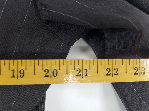 John Meyer Collection Mujer’s Talla 12 Gris Pin Rayas Falda Traje 2 PC Secretaria - Imagen 6 de 15