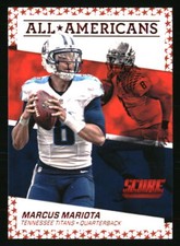 Marcus Mariota 2016 Score #1 FOOTBALL Card